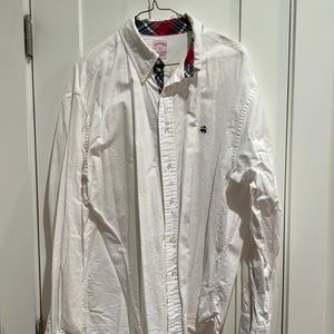 White Brooks Brother dress shirt